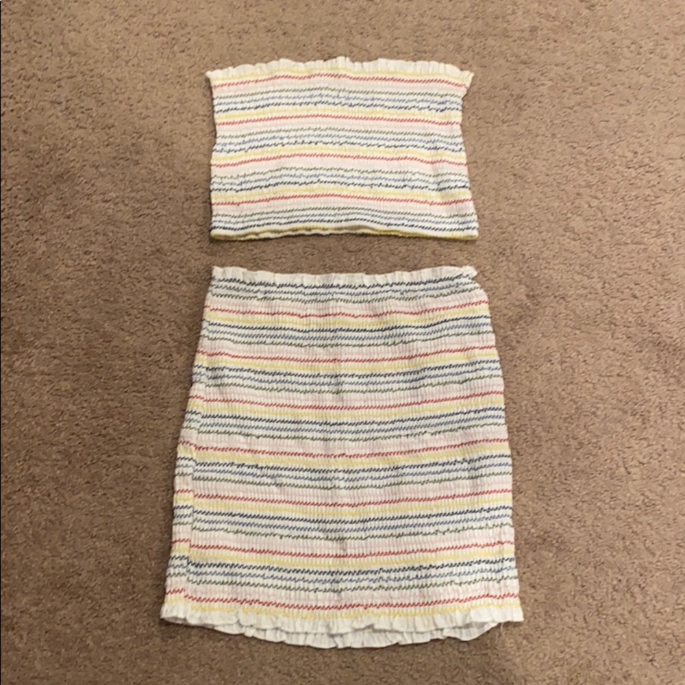 2 piece skirt set